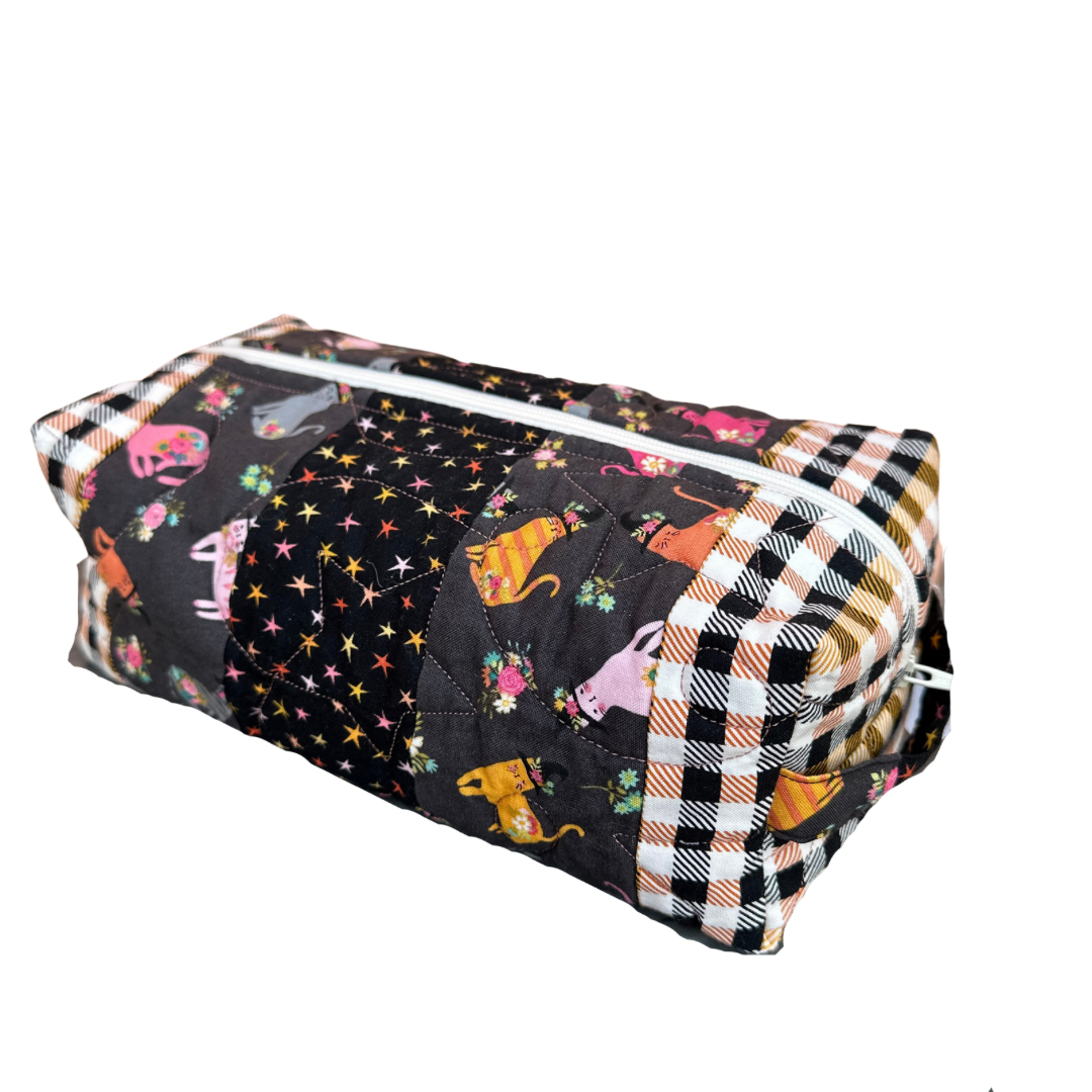 Handmade Quilted Dopp Kit