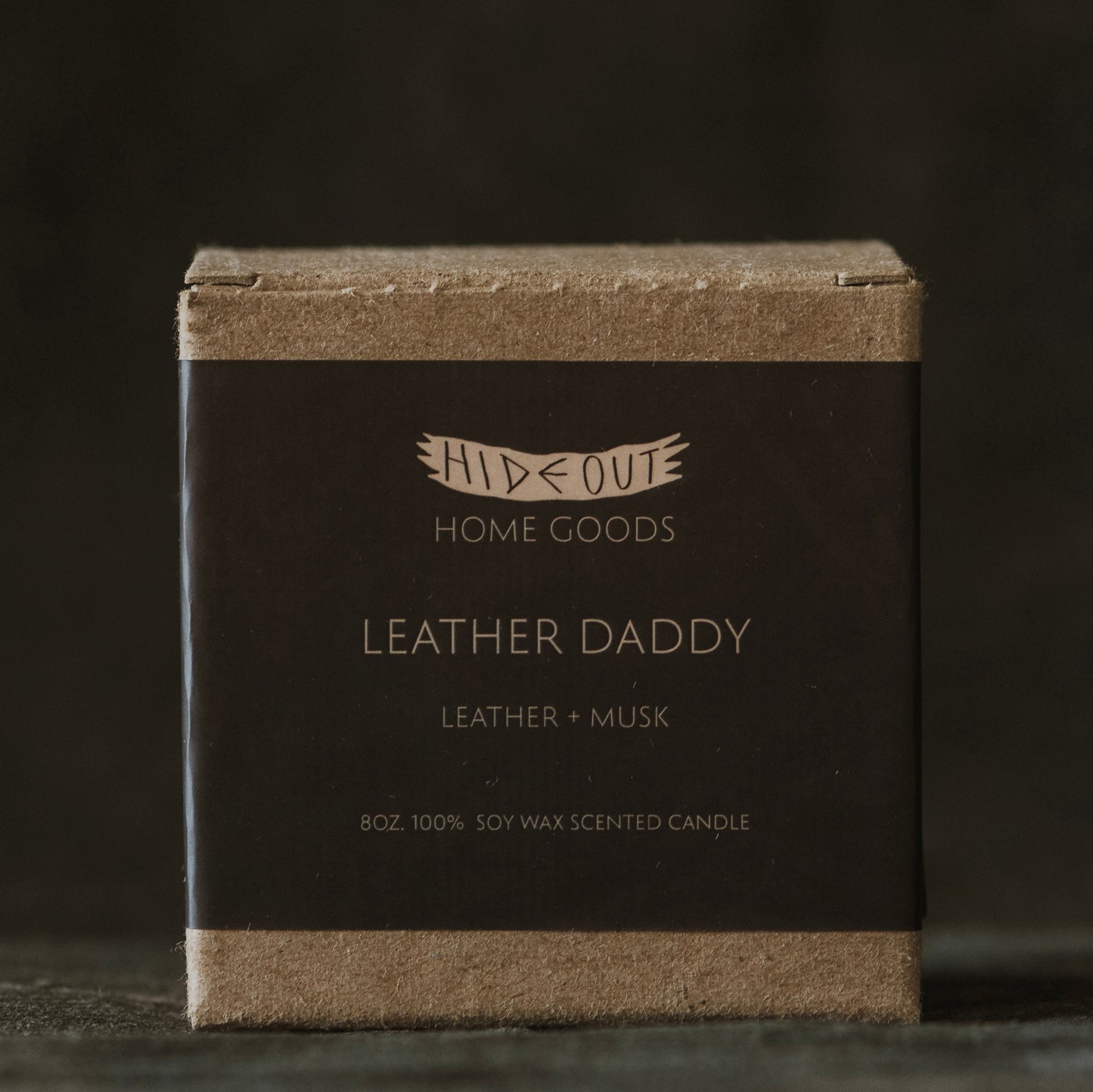 Scented Candle | Leather Daddy | Leather + Musk