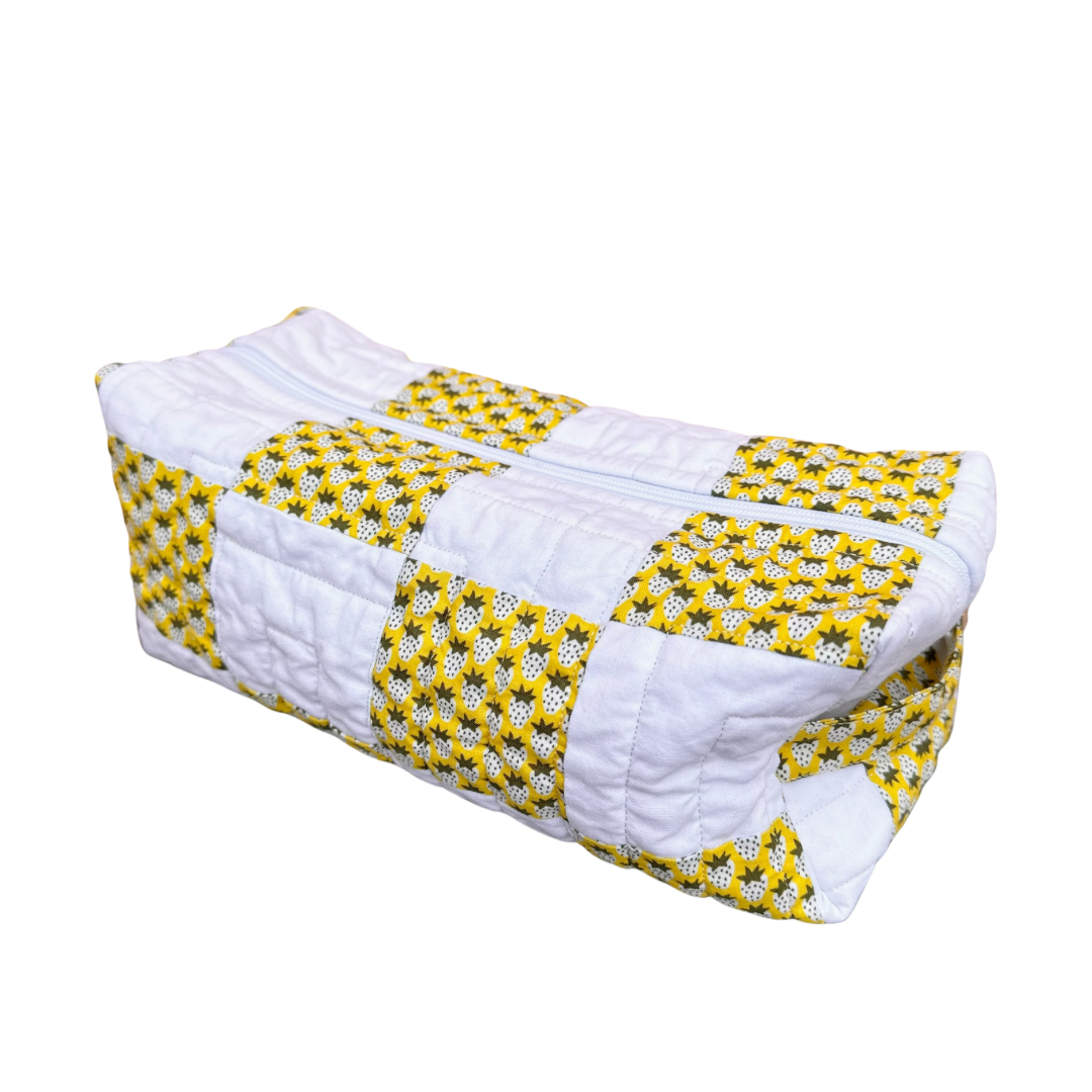 Handmade Quilted Dopp Kit