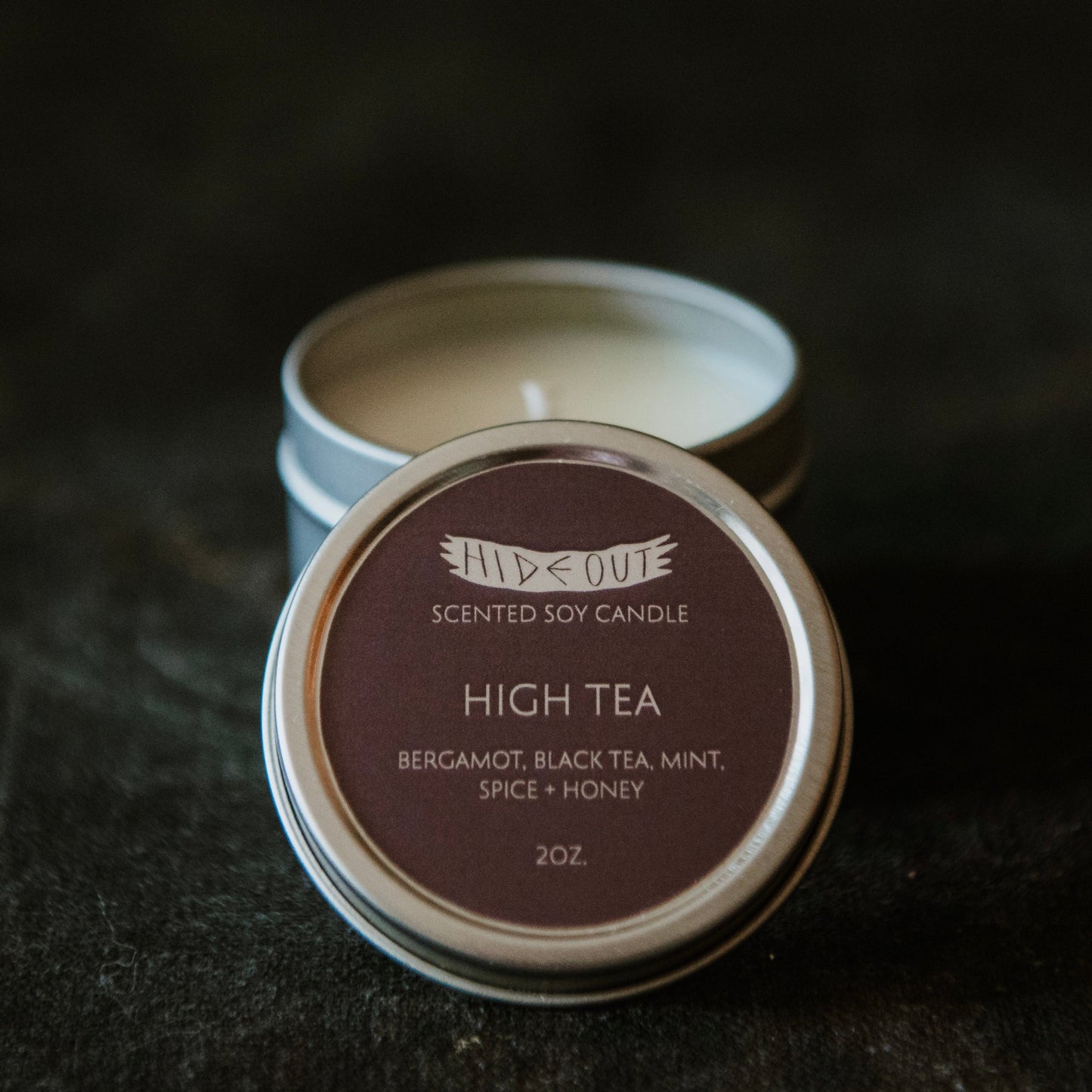 Scented Candle | High Tea | Bergamot, Black Tea, Mint, Honey + Spice