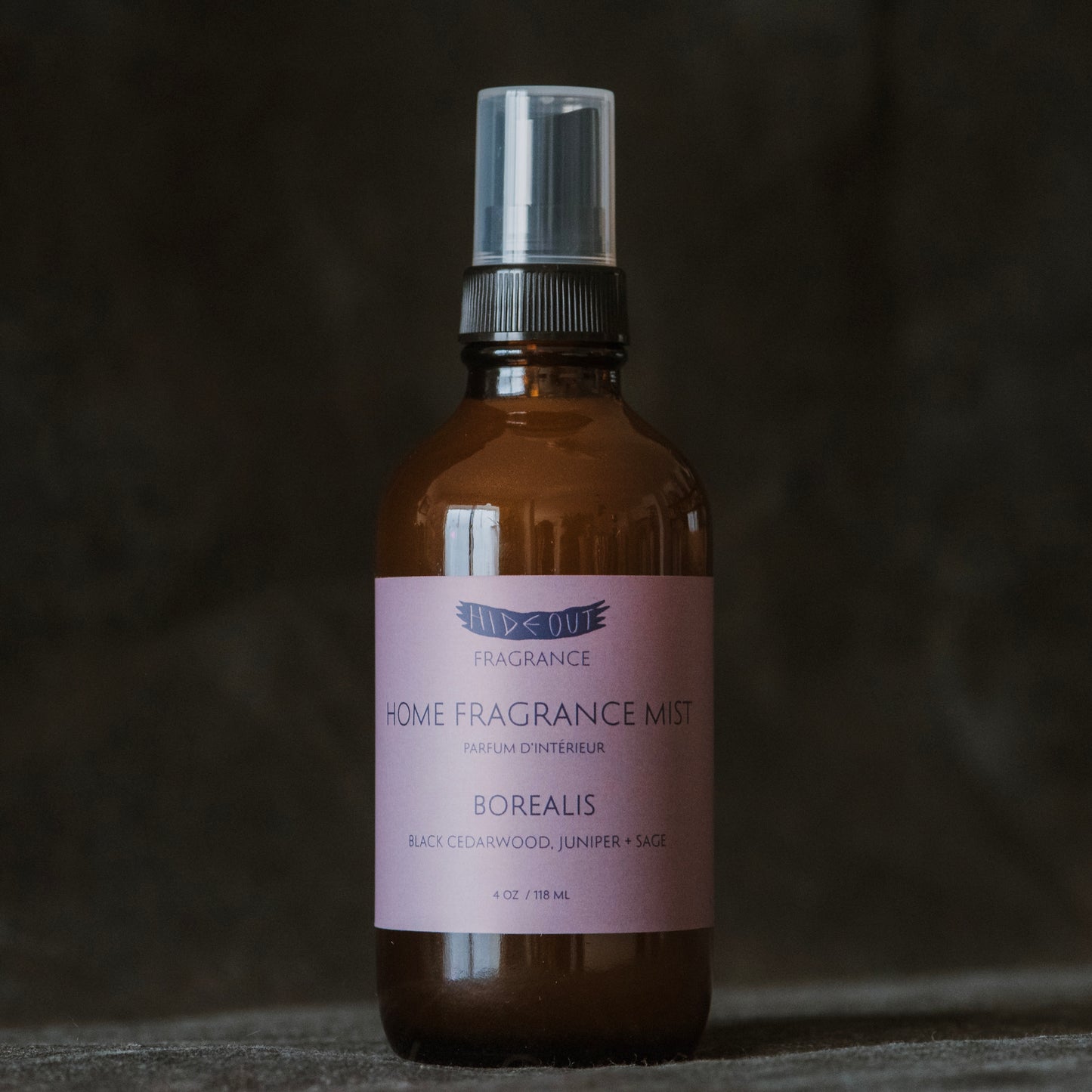 Home Fragrance Mist | Borealis | Black Cedarwood, Juniper + Sage