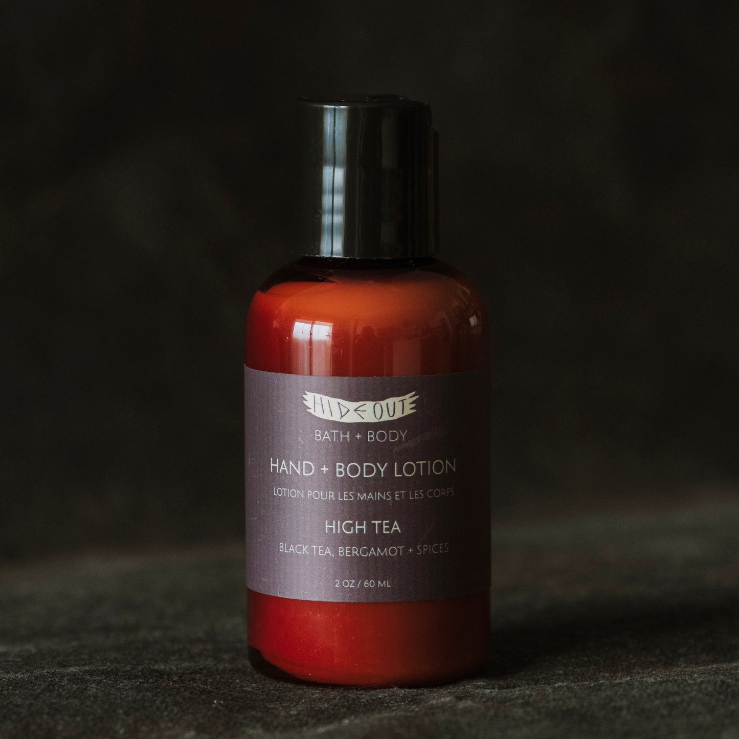 Hand + Body Lotion | High Tea | Bergamot, Black Tea, Mint, Honey + Spice