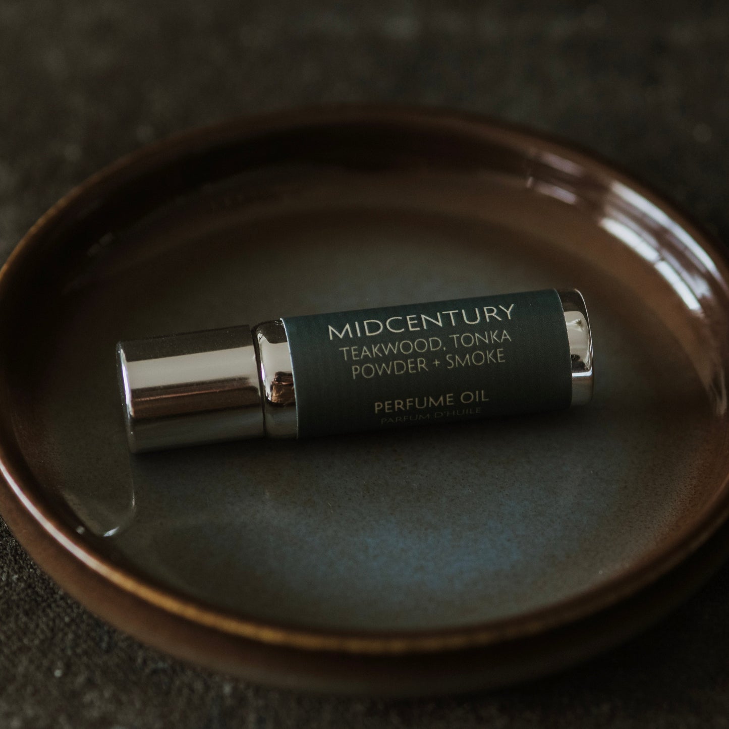 Perfume Oil | Midcentury | Teakwood, Tonka, Brandy + Pipe Tobacco
