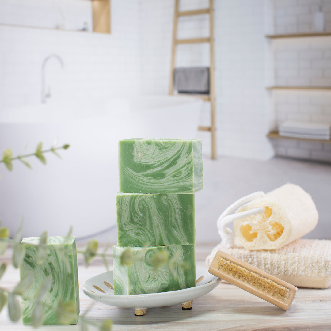 Bar Soap | Clay & Shea Mint | 5 oz.
