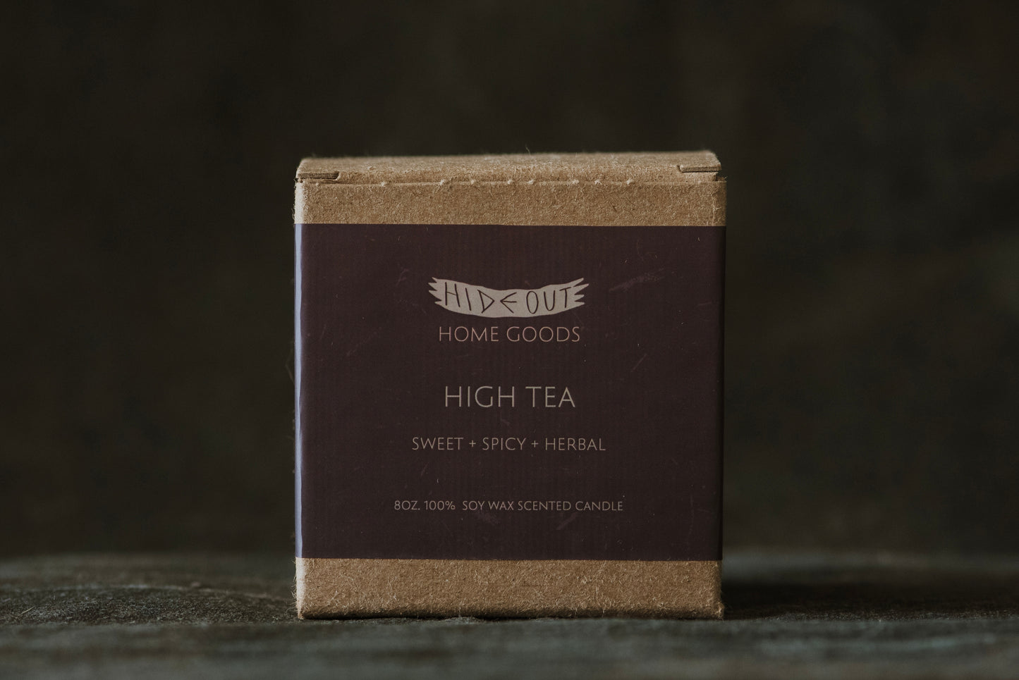 Scented Soy Candle | High Tea | Bergamot, Black Tea, Mint, Honey + Spice