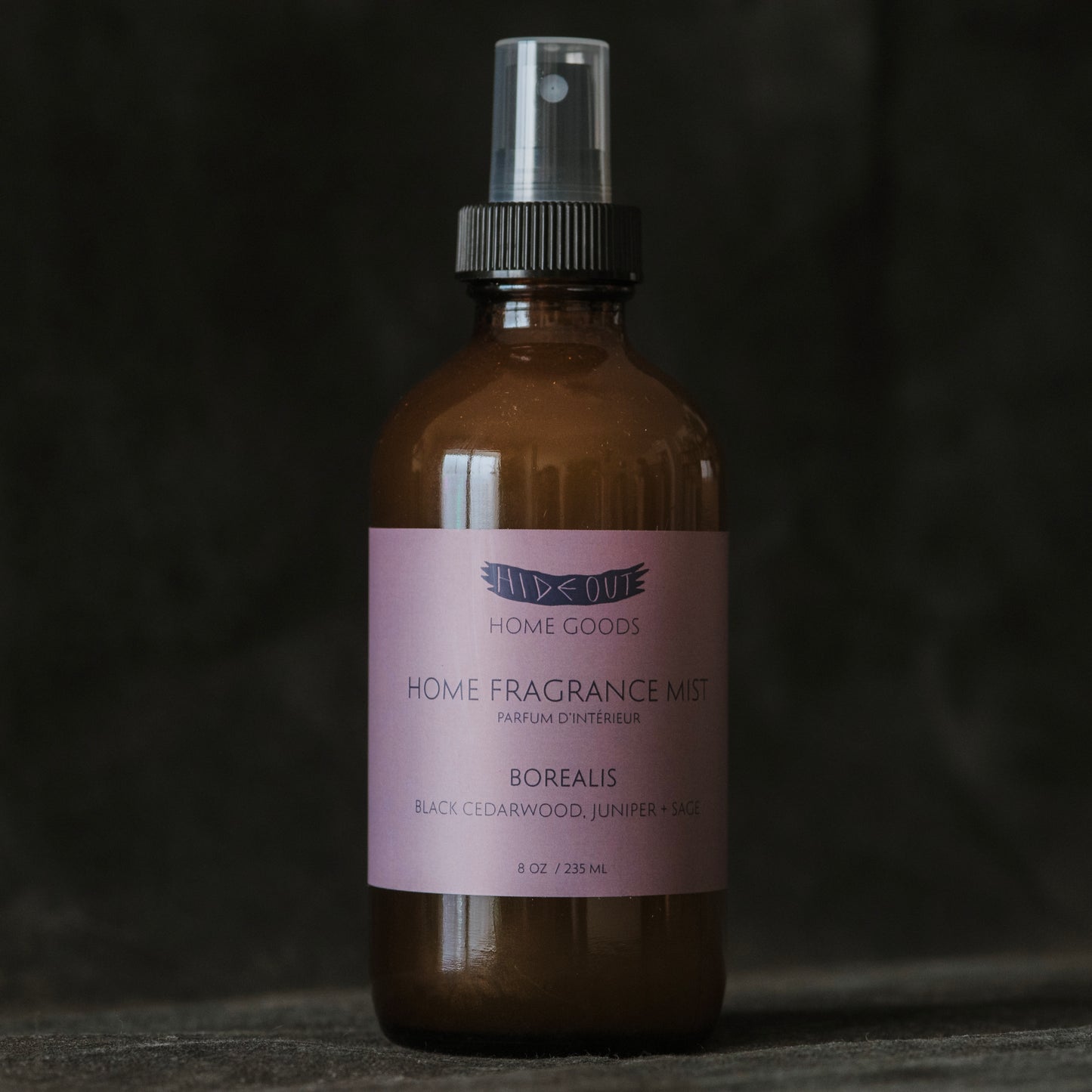 Home Fragrance Mist | Borealis | Black Cedarwood, Juniper + Sage
