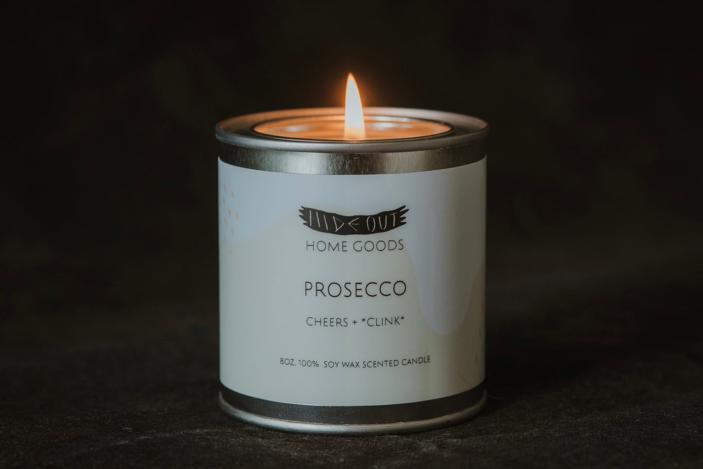 Scented Soy Candle | Prosecco | Sparkling White Grape + Citrus