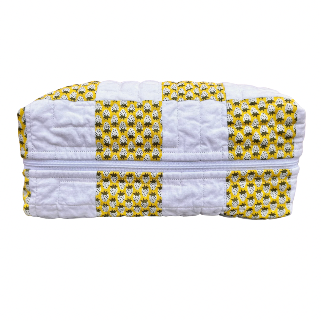 Handmade Quilted Dopp Kit