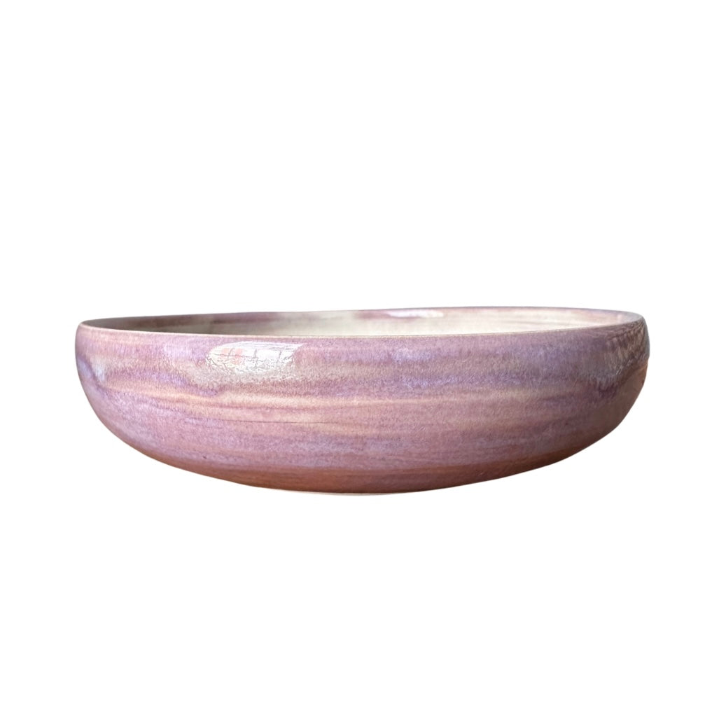 Handmade Ceramic Dish | Cream + Mauve