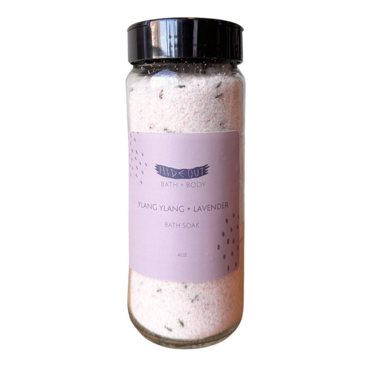 Botanical Bath Soak | Ylang Ylang + Lavender Flower