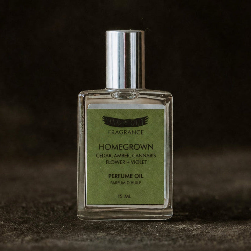 Perfume Oil | Homegrown | Cedar, Amber, Cannabis Blossom + Violet