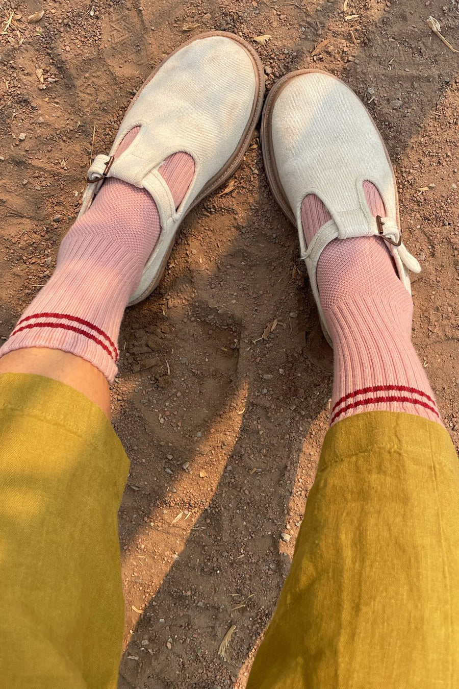 Boyfriend Socks | Vintage Pink