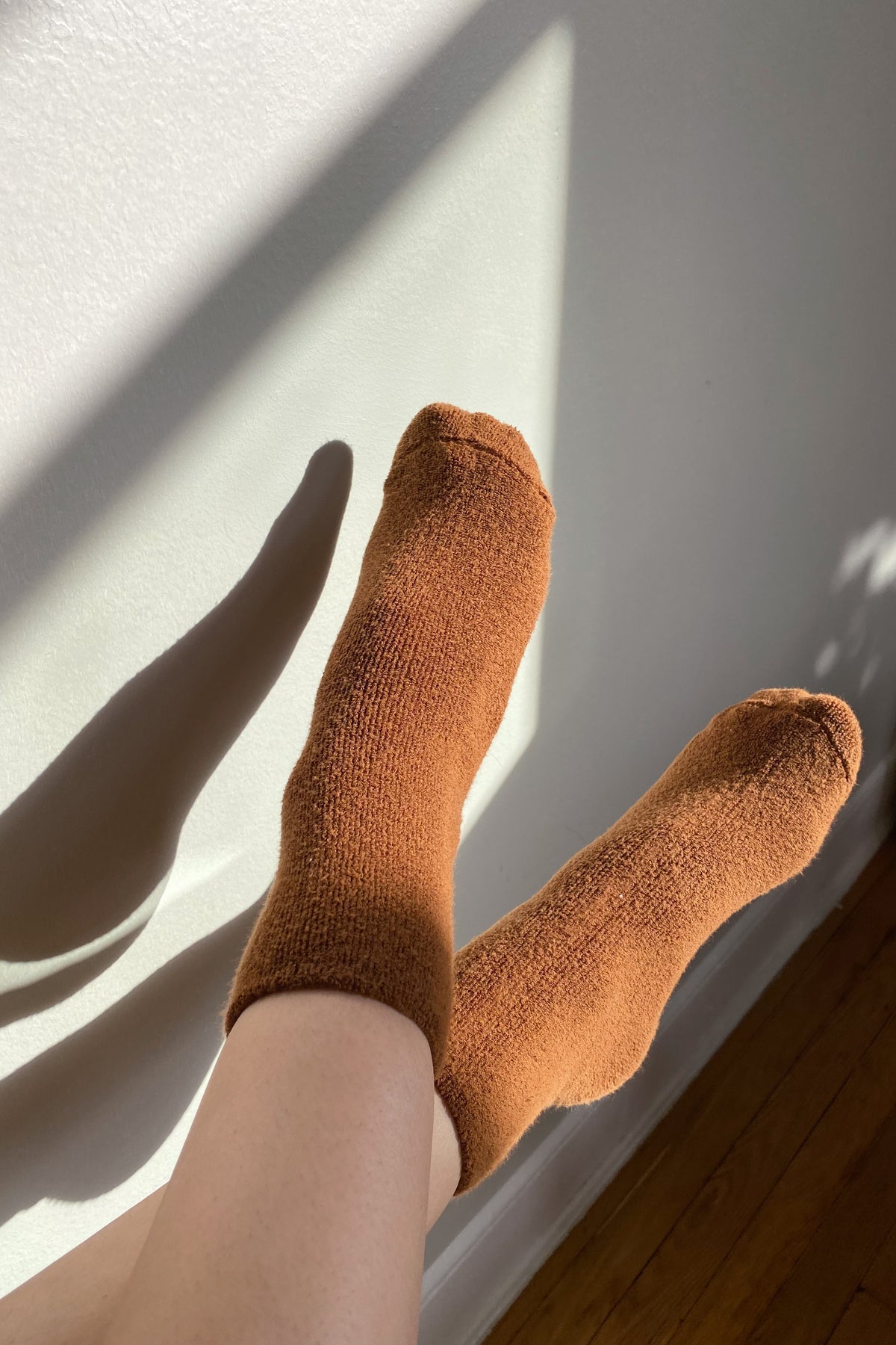 Cloud Socks | Sepia