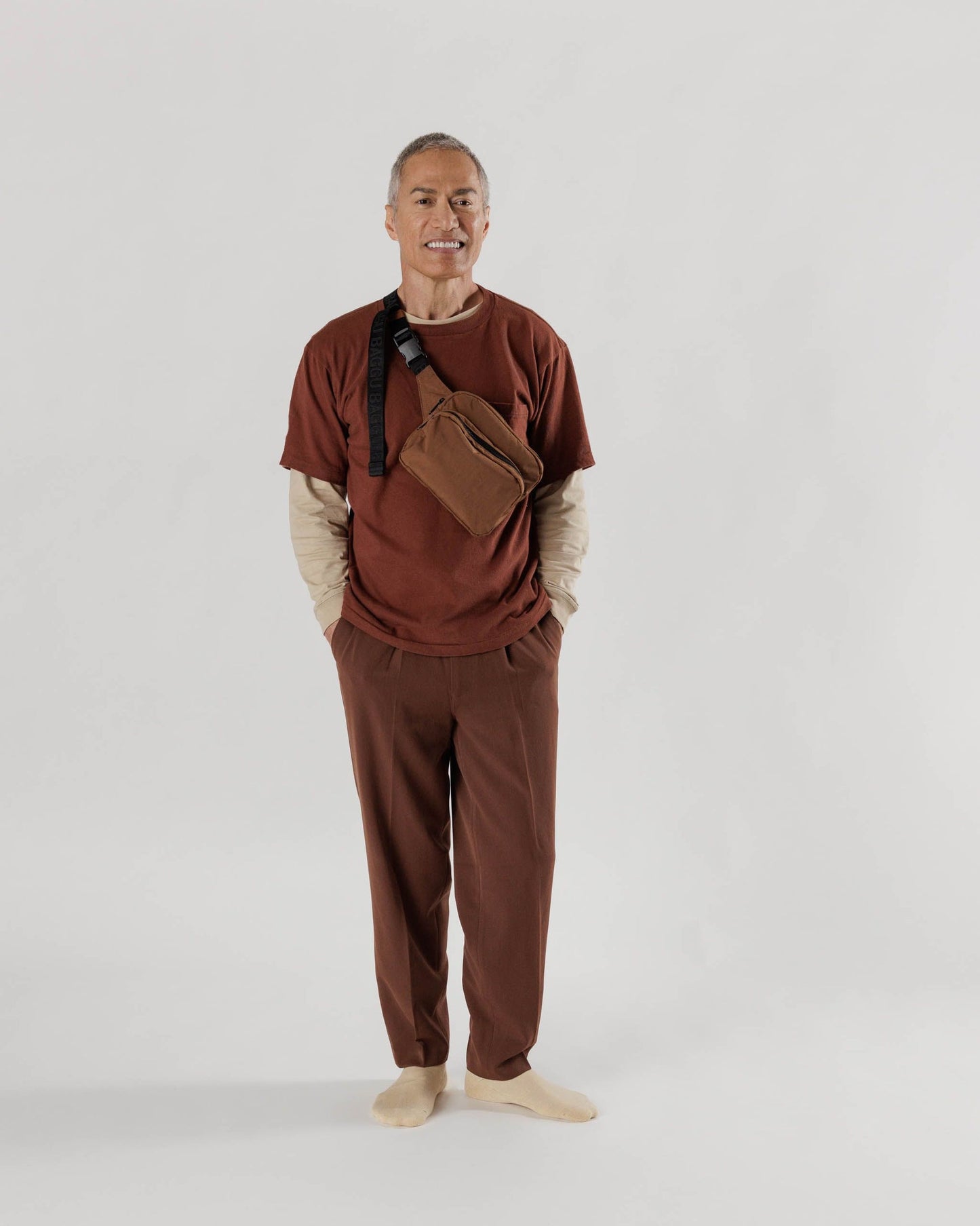 BAGGU Fanny Pack | Brown