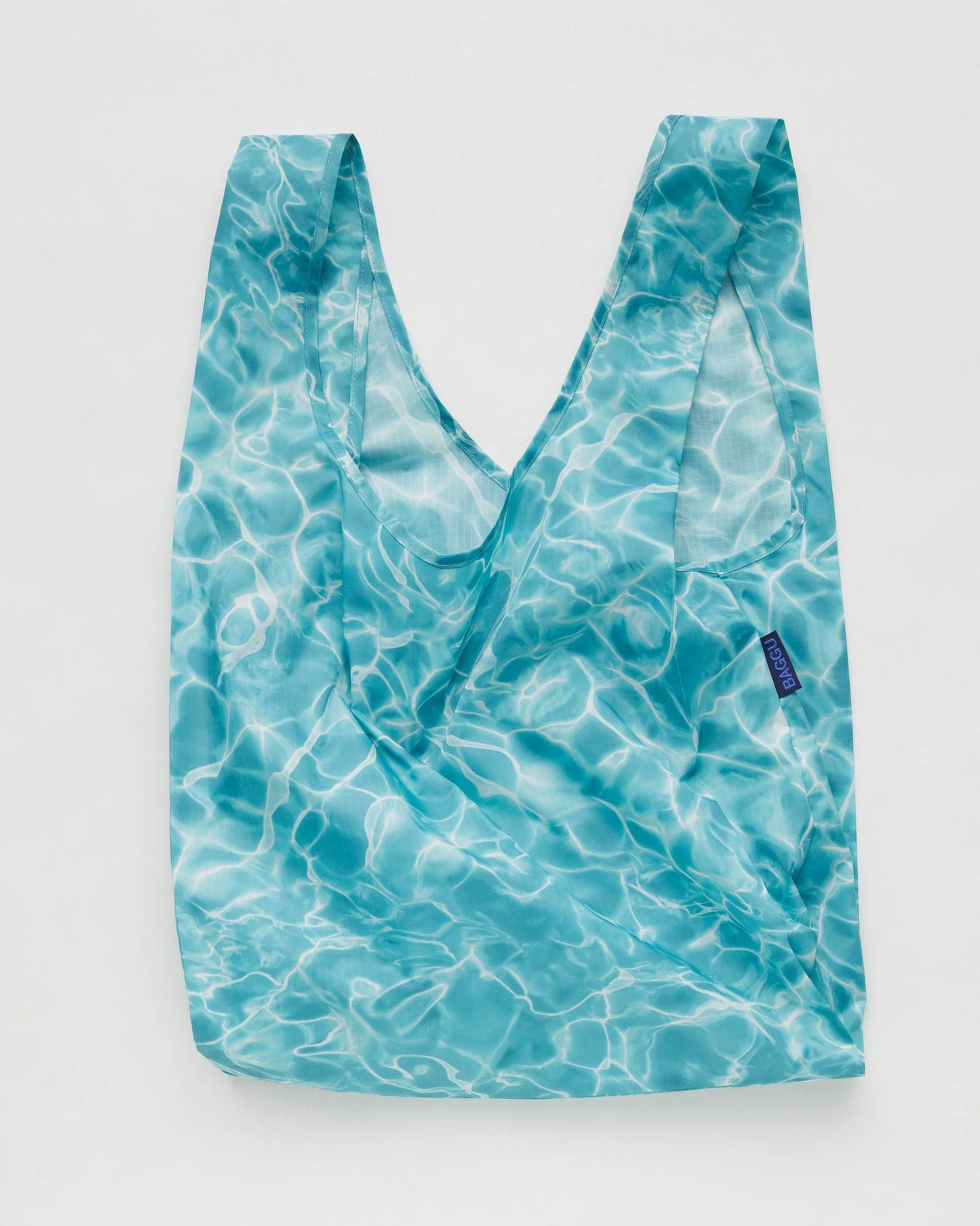 BAGGU Reusable Shopping Bag | Standard Size | Pool