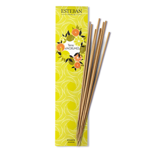 Esteban Paris Parfums | Bamboo Stick Incense | Terre d’Agrumes