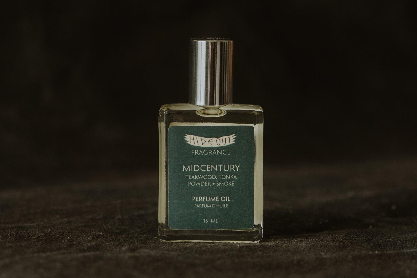 Perfume Oil | Midcentury | Teakwood, Tonka Bean, Tobacco, Brandy