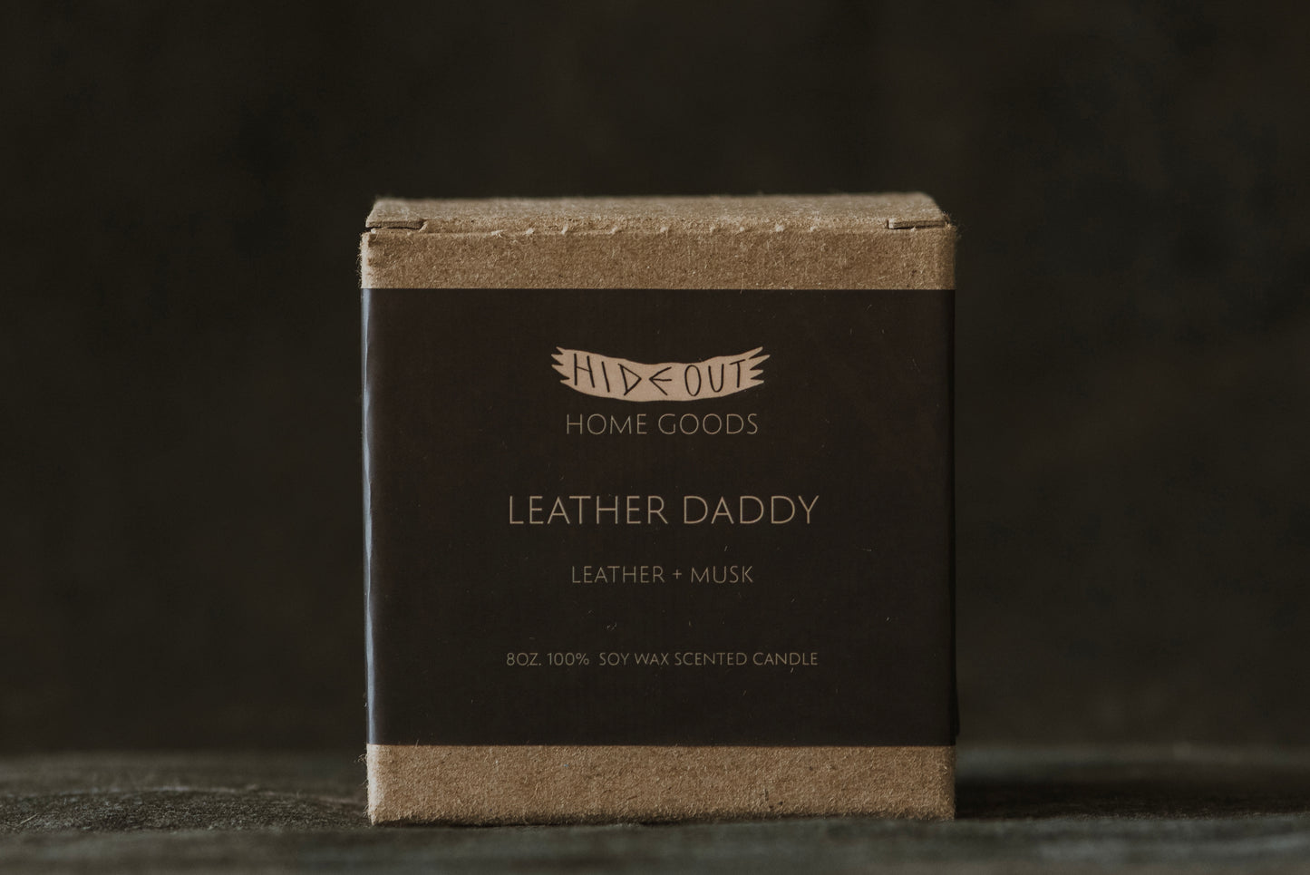 Scented Soy Candle | Leather Daddy | Leather + Musk