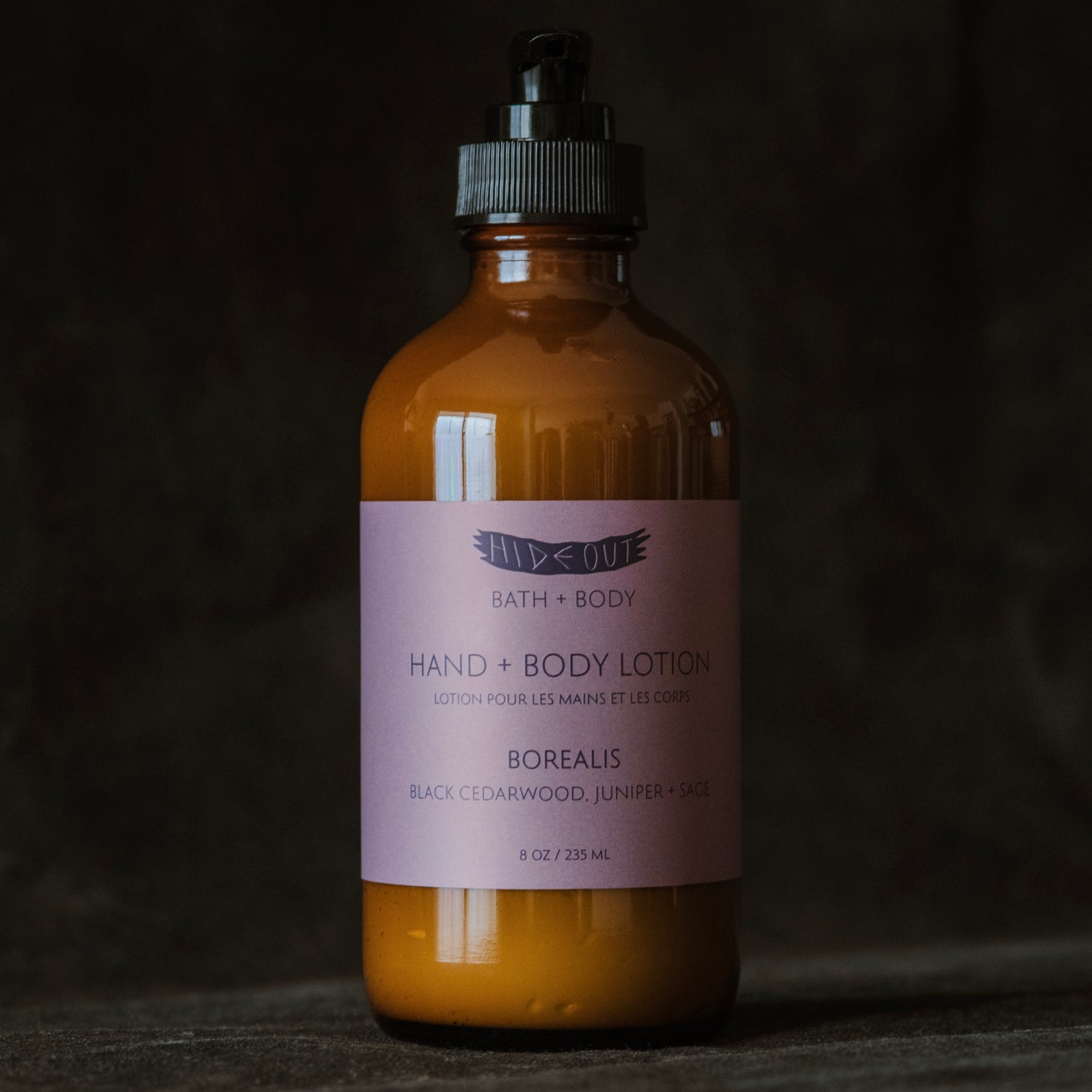 Hand + Body Lotion | Borealis | Black Cedarwood, Juniper + Sage