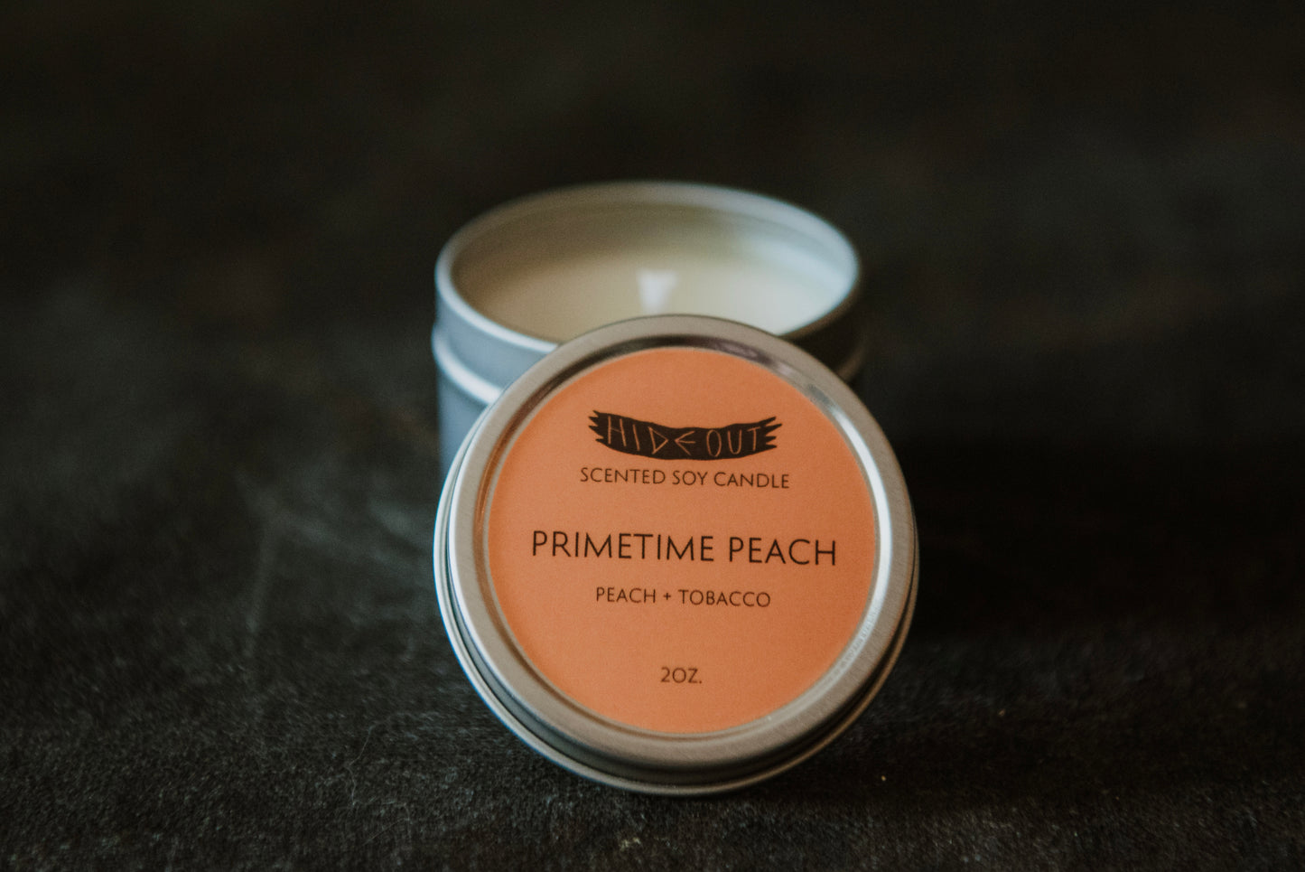 Scented Candle | Primetime Peach | Peach + Tobacco