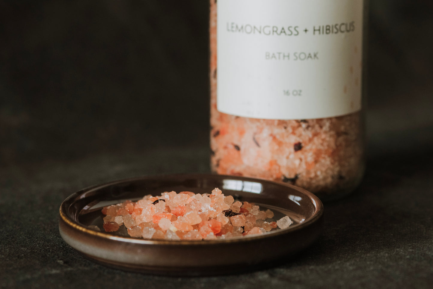 Botanical Bath Soak | Lemongrass + Hibiscus Flower