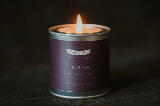 Scented Soy Candle | High Tea | Bergamot, Black Tea, Mint, Spice