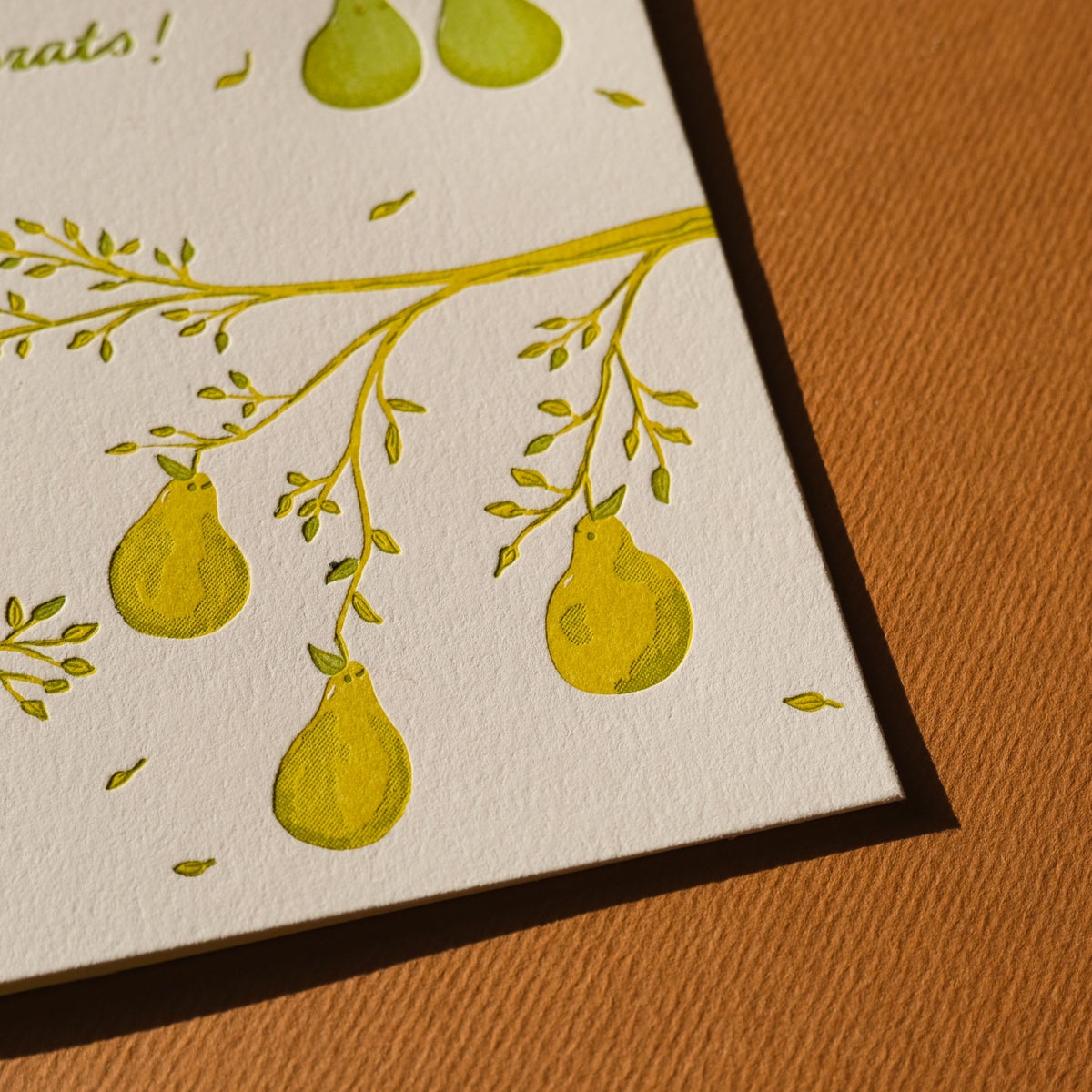 Greeting Card | Congrats Pears