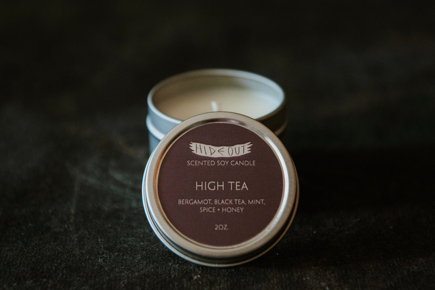 Scented Candle | High Tea | Bergamot, Black Tea, Mint, Honey + Spice
