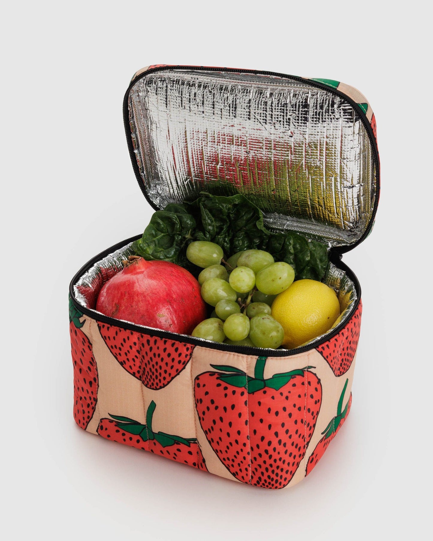 BAGGU Puffy Lunch Bag | Strawberry