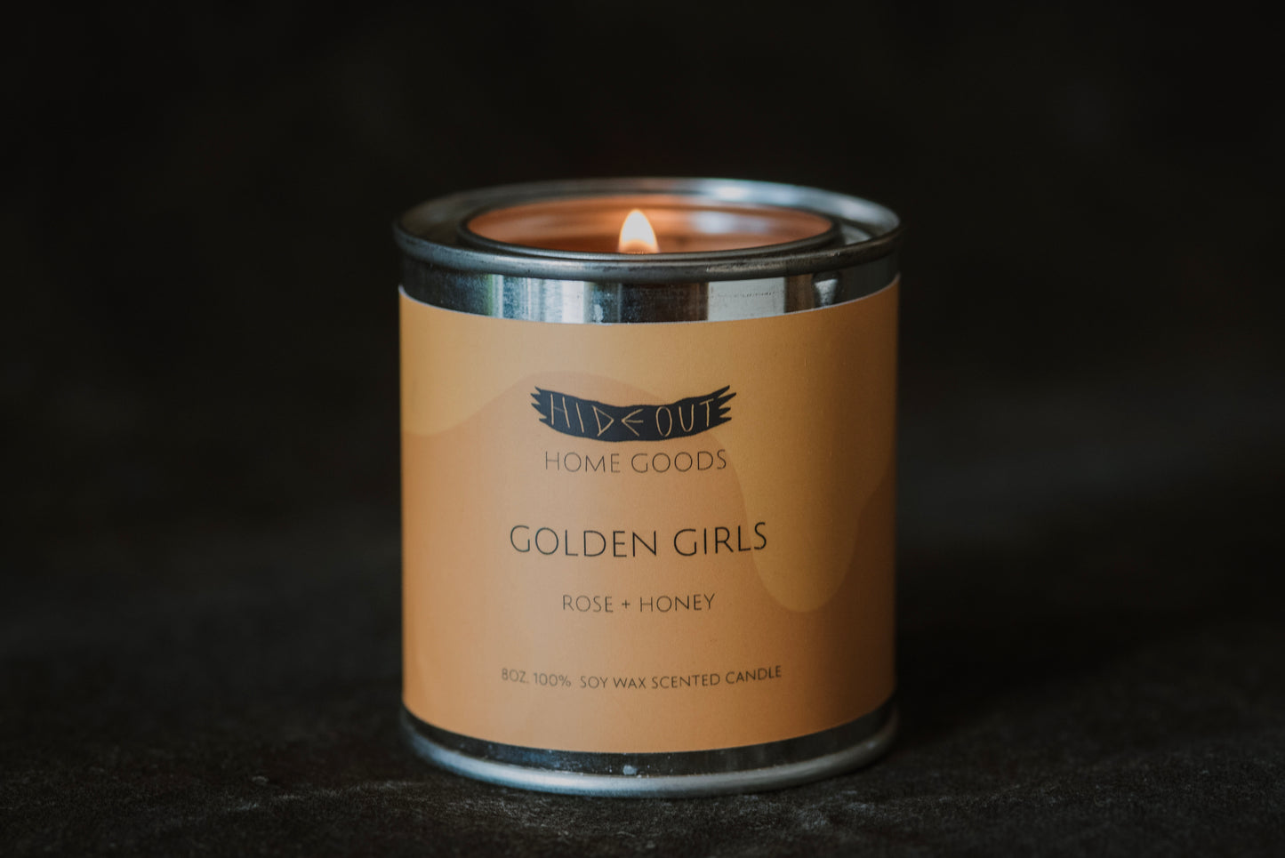 Scented Soy Candle | Golden Girls | Rose + Honey