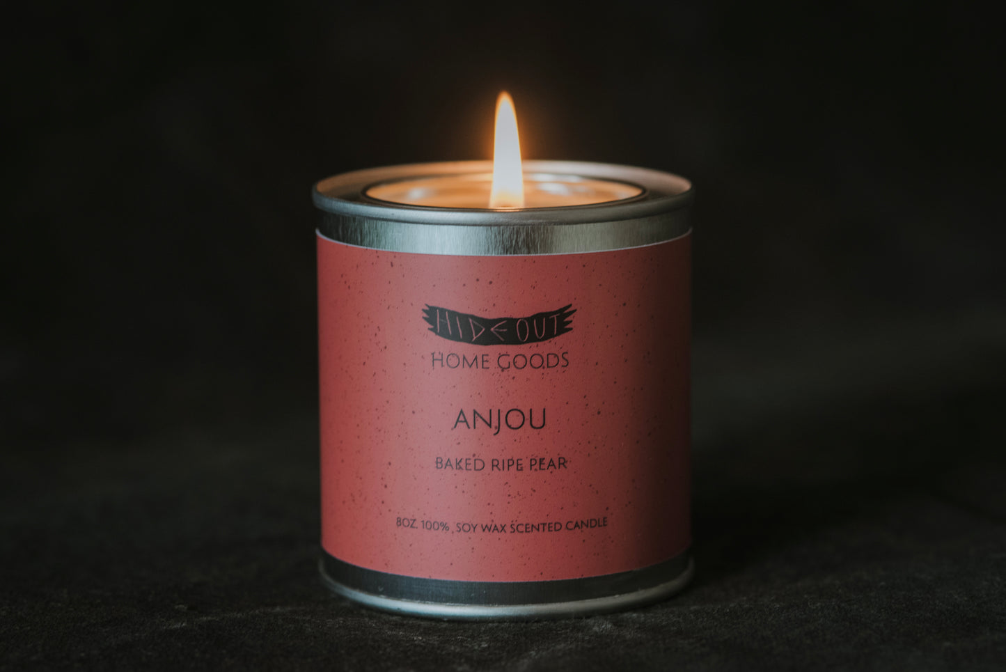 Scented Soy Candle | Anjou | Earthy Pear