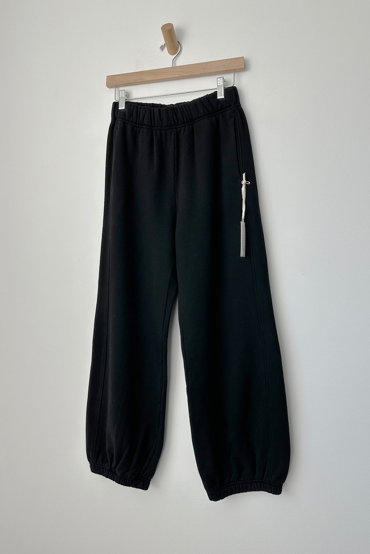 French Terry Balloon Pants | Black