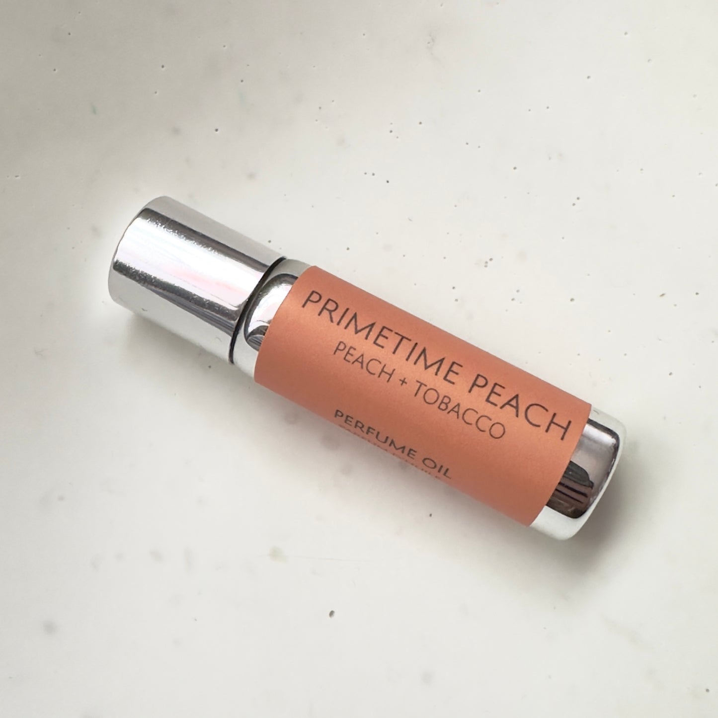 Perfume Oil Roll-On | Primetime Peach | Ripe Peach + Warm Tobacco