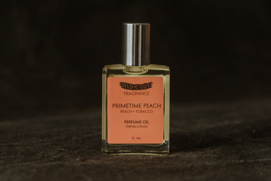 Perfume Oil | Primetime Peach | Ripe Peach + Warm Tobacco