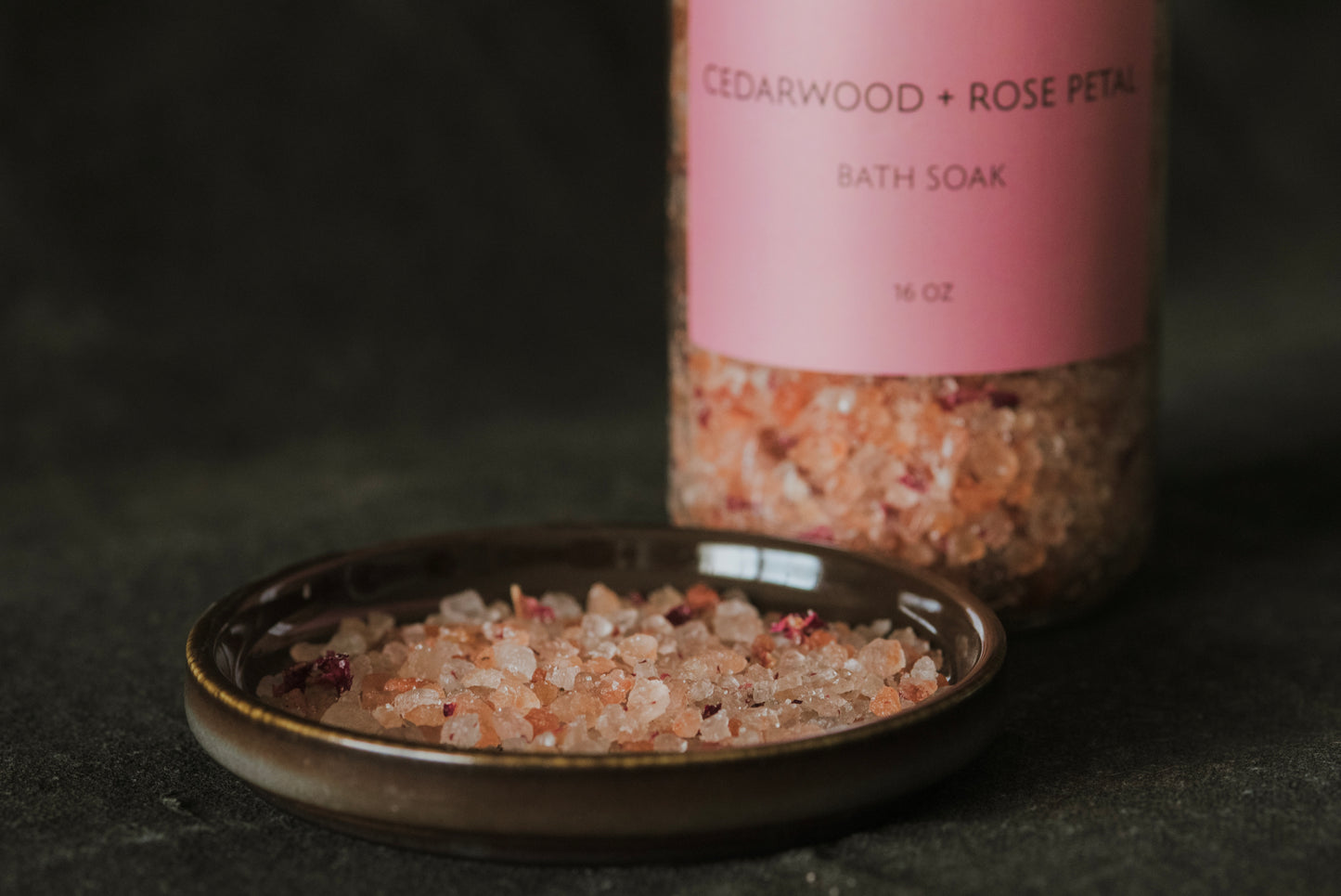 Botanical Bath Soak | Cedarwood + Rose Petal