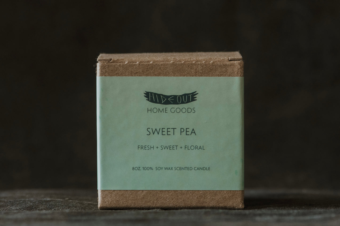 Scented Soy Candle | Sweet Pea