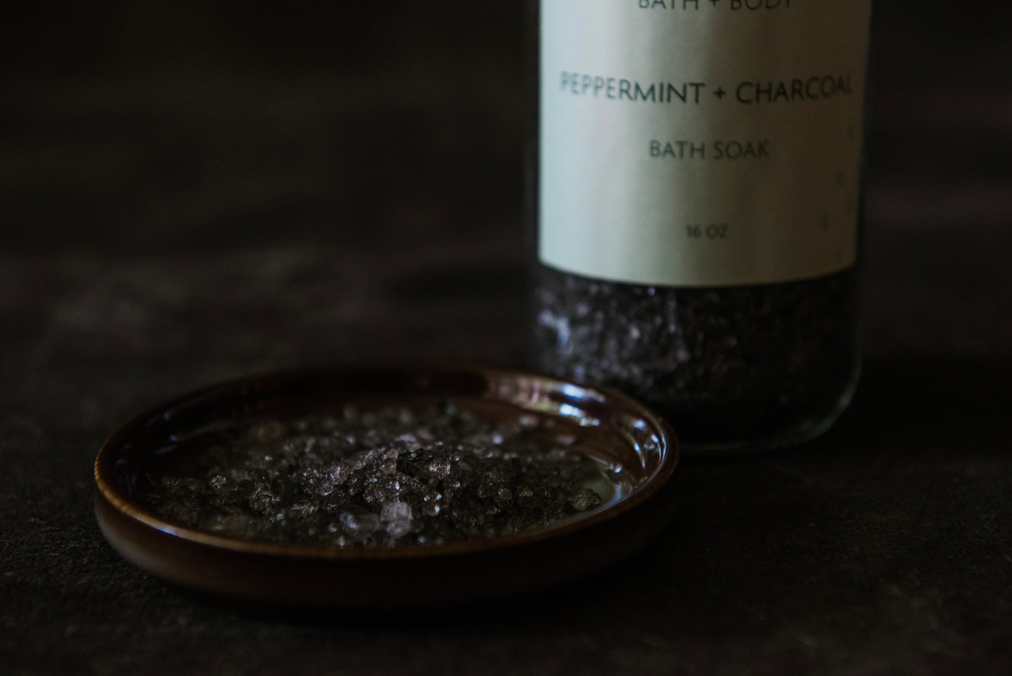 Botanical Bath Soak | Peppermint + Charcoal