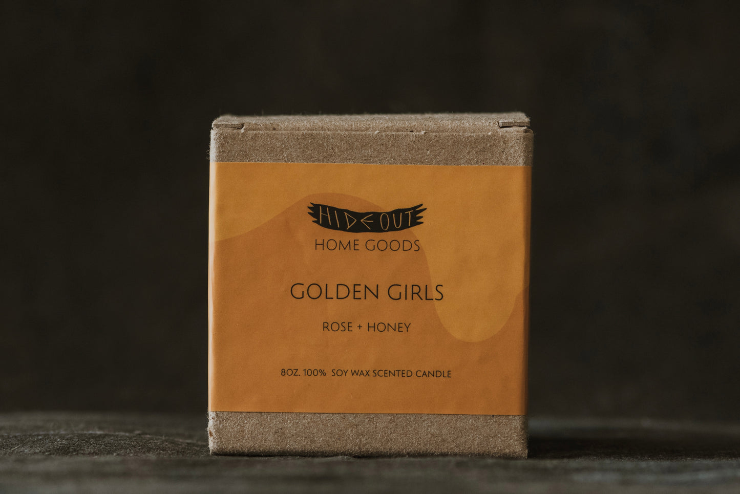 Scented Soy Candle | Golden Girls | Rose + Honey