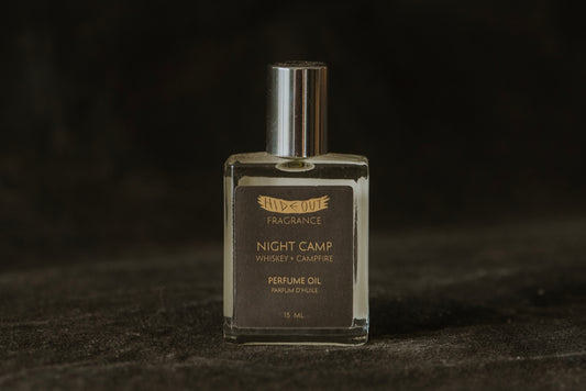 Perfume Oil | Night Camp | Whiskey, Oak, Wood Smoke + Cider