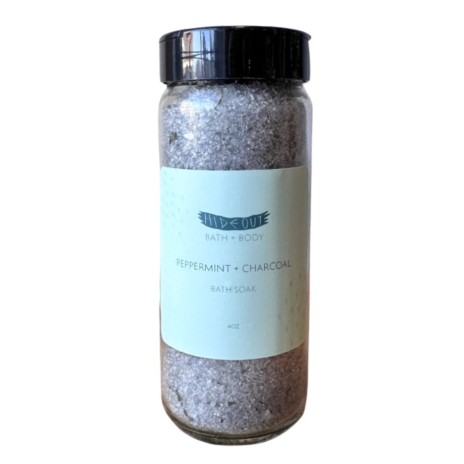 Botanical Bath Soak | Peppermint + Charcoal