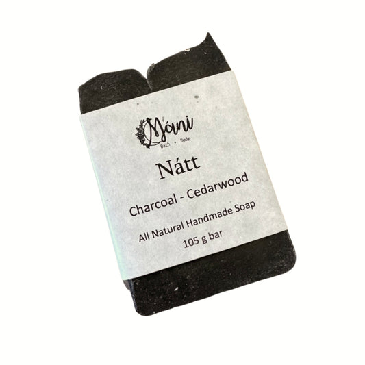 Bar Soap | Nátt | Charcoal Cedarwood