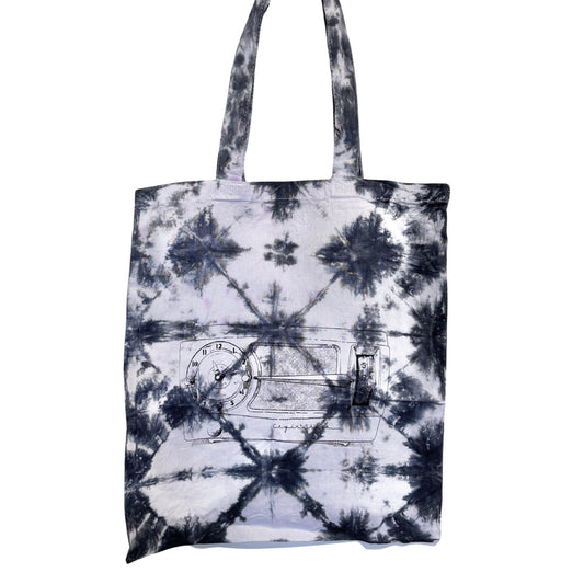Hand Dyed Cotton Tote Bag | Radio