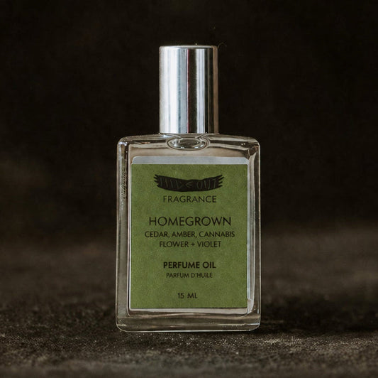 Perfume Oil | Homegrown | Cedar, Amber, Cannabis Blossom + Violet
