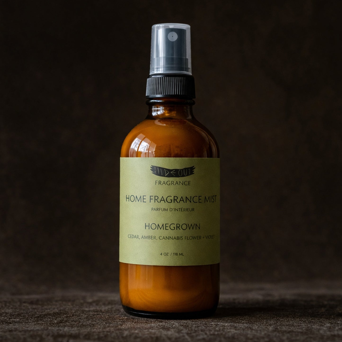 Home Fragrance Mist | Homegrown | Homegrown  Cedar, Amber, Cannabis Blossom + Violet