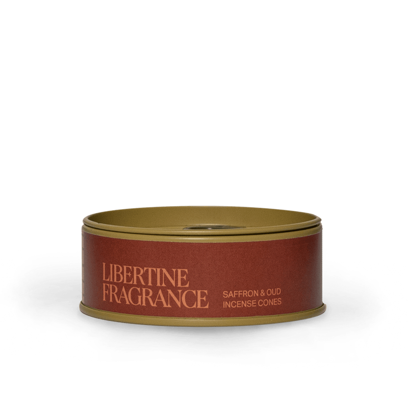 Libertine Fragrance | Incense Cones | Saffron & Oud