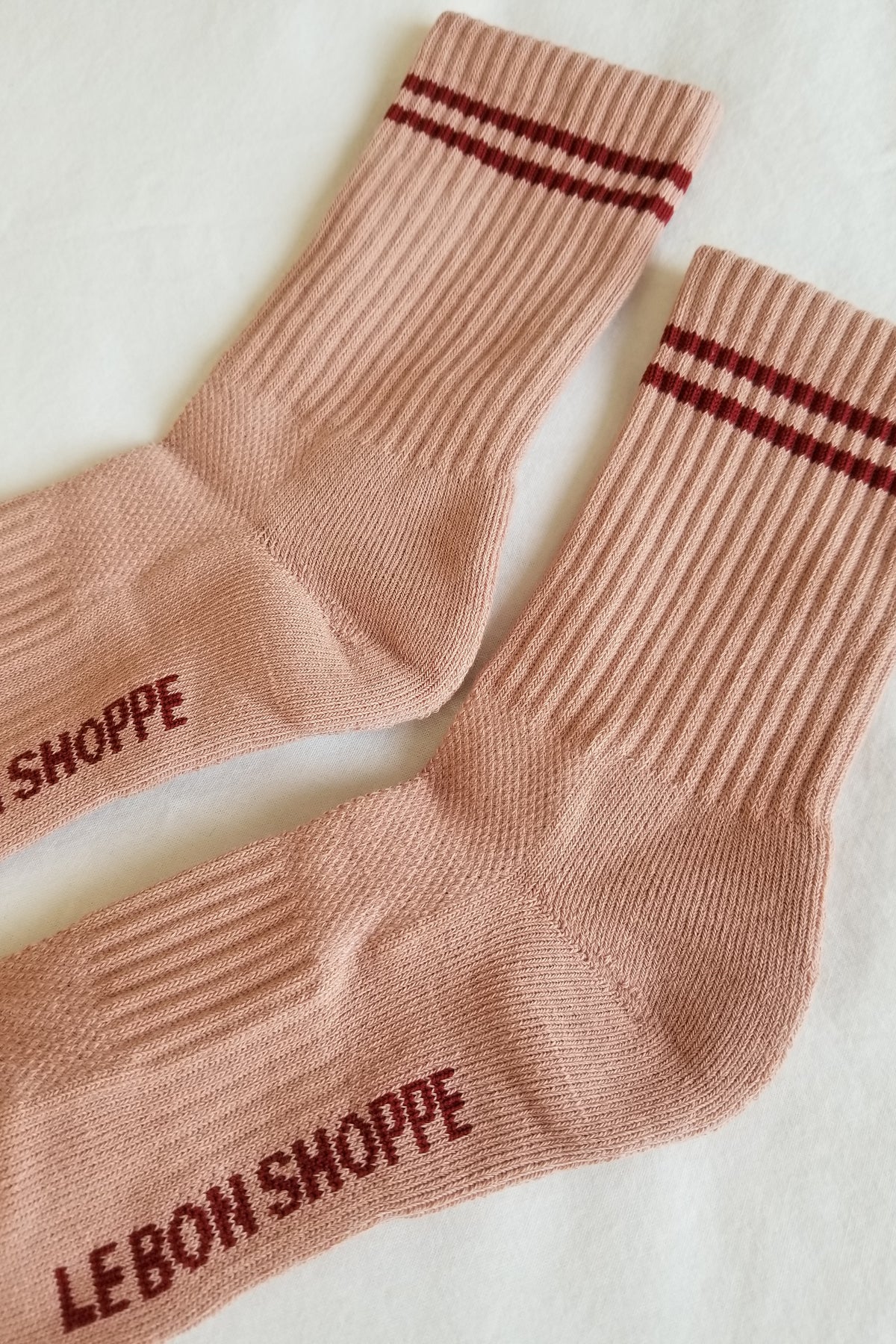 Boyfriend Socks | Vintage Pink
