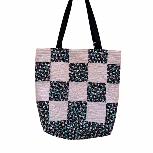 Handmade Quilted Bucket Tote
