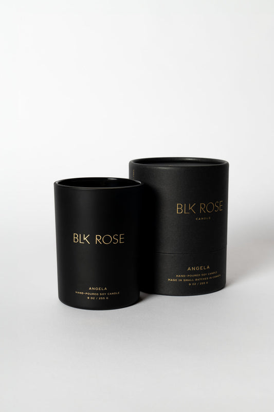 BLK Rose Candle Co. | Scented Soy Candle | Angela