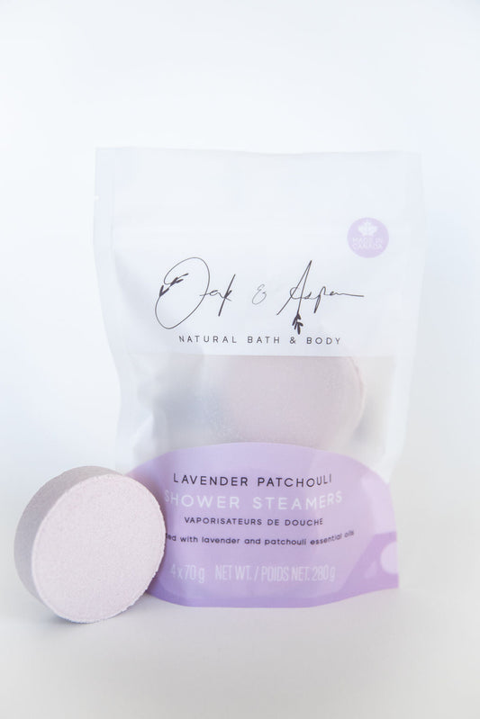 Shower Steamers | 4-Pack | Lavender Patchouli