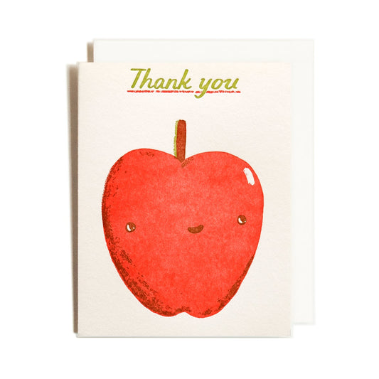 Greeting Card | Thank You Apple